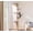 GRAY, variant on Peluomoz Gray Adjustable Floor to Ceiling Cat Tree with Plush Pads, 83 in