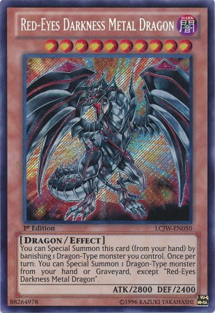 YU-GI-OH! Red-Eyes Darkness Metal Dragon Card - JUMP-EN030 Ultra Rare Promo