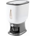 thumbnail image 1 of 10Kg Automatic Rice Dispenser with Rinsing Cup Rice Dispenser Rice Storage Rice Bucket Household Rice Box-B, 1 of 4