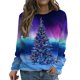 thumbnail image 2 of Pntutb, tops para hombres y mujeres, sudadera con estampado navideño de invierno, tops tipo jersey Pntutb Pntutb-7790, 2 of 7
