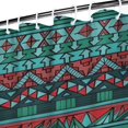 thumbnail image 3 of Turquoise Boho Tribal Triangles and Arrows Pattern Shower Curtain 72"x72" ,Bathroom Decorative Shower Curtains Set with 12 Hooks,Modern Waterproof Washable Shower Curtain, 3 of 6
