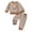 Khaki, variant on New Born Clothes Baby Boy Toddler Baby Boy Fall Winter Clothes Graphic Long Sleeve Sweatshirt Pullover Tops + Joggers Pants Outfit Set 18 Month Boy Clothes,Orange