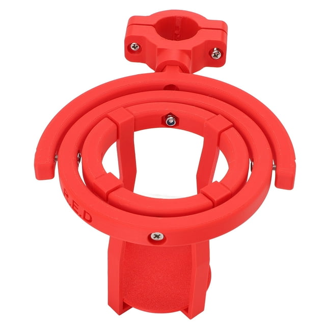 Anti Spill Gyroscopic Cup Holder, Versatile Vehicle Compatibility Easy Installation Adjustable Self Leveling Cup Holder for Bike Walker StrollerBlack
