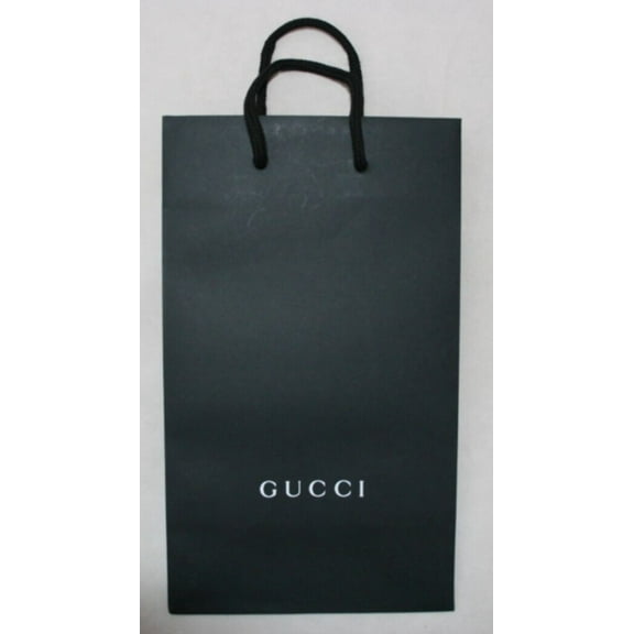 Gucci Shopping Gift Bag Designer Logo Packaging, Medium Size