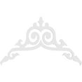 thumbnail image 4 of Ekena Millwork 72"W x 42"H x 1"P (14/12) Pitch Baile Architectural Grade PVC Gable Pediment, 4 of 5