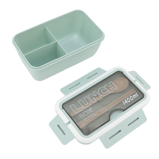 3 Cajas De Compartimentos Gran Capacidad Buen Sellado De Lonchera Térmica