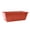 Red, variant on Hevirgo Window Box Planter, Plastic Vegetable Flower Planters Boxes 17/19 Inches Rectangular Flower Pots with Saucers for Indoor Outdoor Garden, Patio, Home Decor