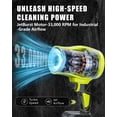 thumbnail image 2 of SEESE Cordless Handheld Leaf Blower, 33000 RPM Electric Turbo-Jet Blower w/ 4.0Ah Battery & Charger, Yard Cleaning, Lawn Care, Leaf & Dust Removal, 2 of 8