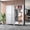 White Square no Lock, variant on Polup 71" H White Metal Wardrobe Closet with Lock,Modern Armoires and Hanging Rod for Bedroom