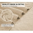 thumbnail image 4 of Jessy Home 6 Pack Towel Set Camel Oversized Bath Towels 27"x54"-600 GSM Soft Extra Large Bath Towel Set, 4 of 10