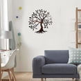 thumbnail image 5 of Sdcart Metal Tree of Life Decor, Metal Wall Decor, Tree Art Wall Decor, Metal Wall Art, Tree of Life Decor, Living Room Bedroom Indoor Outdoor Metal Wall Art Hangings (04), 5 of 6