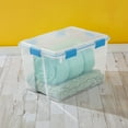 thumbnail image 6 of Sterilite 80 Qt Gasket Box, Stackable Storage Bin with Latching Lid, 4 Pack, 6 of 11