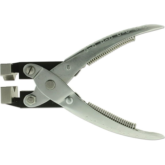 The Beadsmith Bending and Forming Parallel Plier, 5.25 inches (135mm), Steel tool for jewelry making, with spring handle