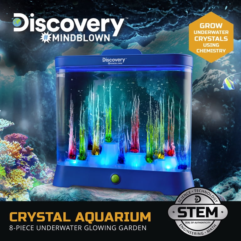 Discovery™ #Mindblown Crystal Aquarium 8-Piece Set - Underwater