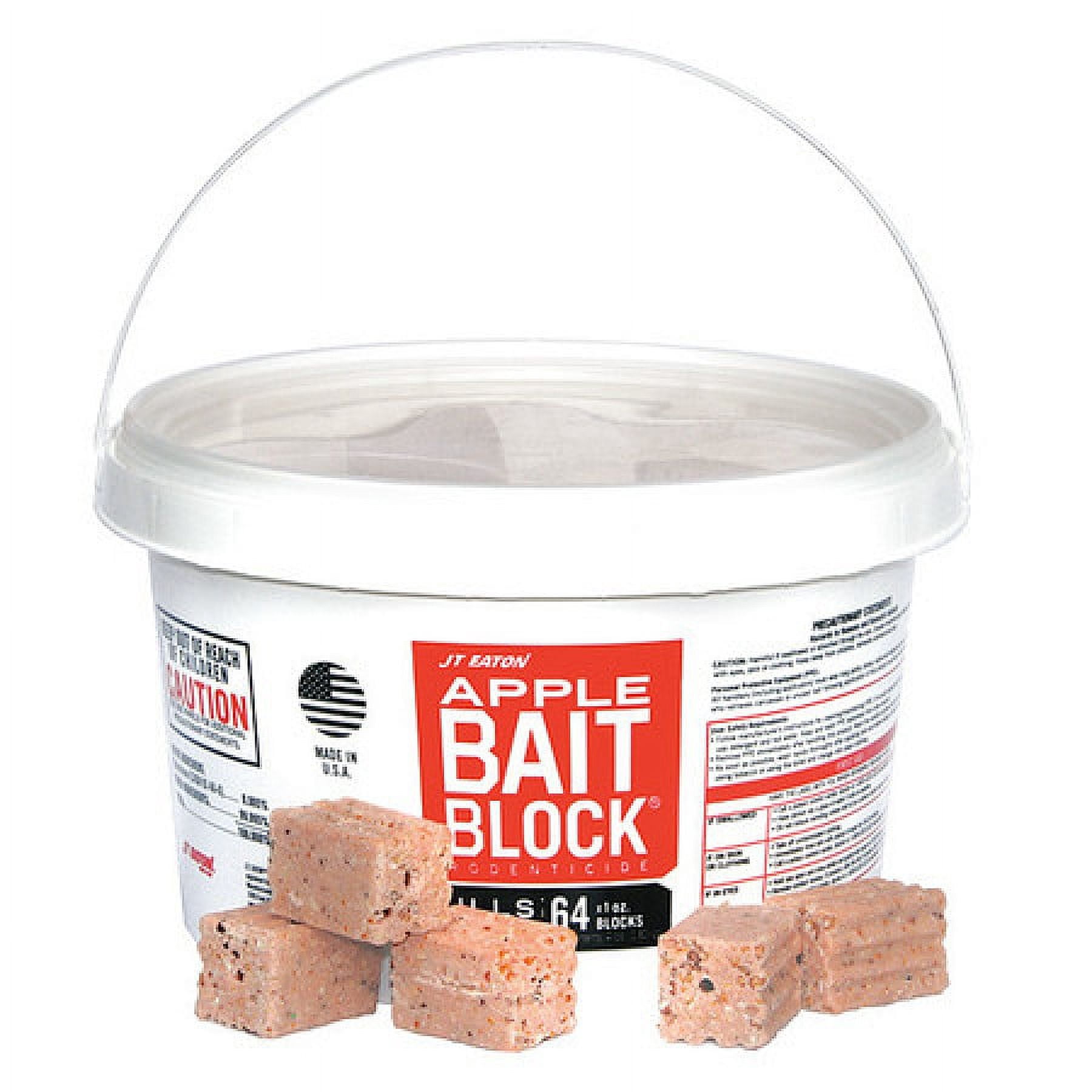 JT Eaton Bait Block Apple Flavor Rodenticide, 4 lbs