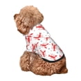 thumbnail image 5 of Haiem Lobsters And Sea Stars for Winter Dog Hoodie Sweatshirts with Pockets Warm Dog Clothes for Small Dogs Chihuahua-Small, 5 of 7