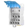 thumbnail image 4 of Caja de empalme de bloque de terminales aplicación amplia Salidas de cableado múltiple Caja de distribución de empalme de alimentación Conector de latón para gabinetes de ANGGREK Otros, 4 of 8