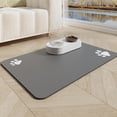 thumbnail image 5 of Tiberpet Cat Litter Mat Pet Diatom Cat Litter Trapping Mat Mud Feeding Mat for Cats and Dogs Technology Cloth Placemat for Cats Food Mat Non-slip Waterproof Feeding Mat Anti-Splash Mat 11.81*15.7in, 5 of 7