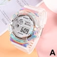 thumbnail image 3 of Reloj electrónico LED cuadrado pequeño para pareja de hombres y mujeres, reloj luminoso multifuncional para estudiantes de secundaria., 3 of 7