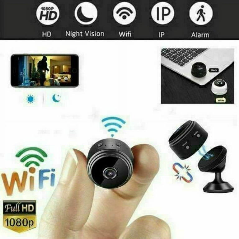 Walbest Mini Camera Wireless Wifi Home Security 1080P DVR Night Vision  Motion Detection