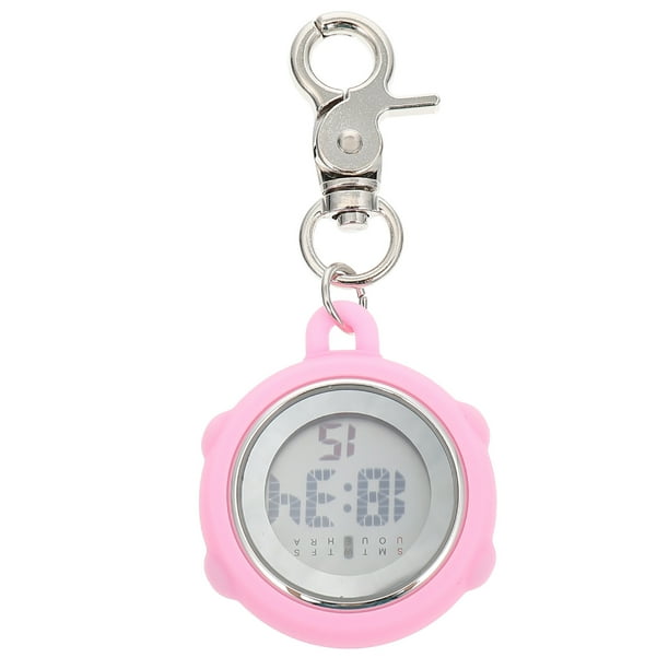 Reloj de enfermera con clip, reloj de bolsillo con pantalla digital, regalo para estudiantes de enfermería