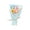 C, variant on SHURUIMA Hand Crochet Mini Yarn Puff Flower Bouquet, Wrapped Knitted Floral Arrangement, 6.69 Inch Single Pack Forever Floral Decor In Six Paper Wrap Shades