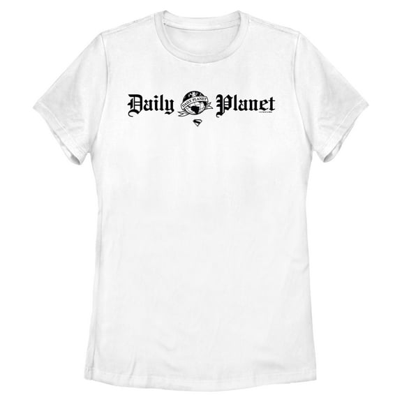 Womens Superman Daily Planet Logo T Shirt