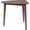Brown, variant on Dining Table, Corner Small Kitchen Table for 2, 36 Inch, Brown | Mid Century Modern Restaurant Tables, Space-Saving Corner Design, Small Space Curved Dinette for Home, Kitchen, Apartment