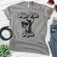 thumbnail image 2 of Min Pin Mom, Unisex Women's Shirt, Miniature Pinscher, Min Pin Owner, Funny Dog Mom Gift, Dark Heather Gray, 4X-Large, 2 of 6