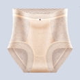thumbnail image 2 of XUNKUSGA Panties for Women Lace High Waist Full Coverage Women's Underwear Lightweight Tummy Tuck Boxer Briefs Tummy Control Underwear for Women, 2 of 3