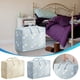 thumbnail image 1 of Bolsa De Almacenamiento Bolsa de almacenamiento beige de tela no tejida con doble cremallera, organizador portátil de gran capacidad para ropa, edredones y armarios (1 pieza) Rkxzt, 1 of 7
