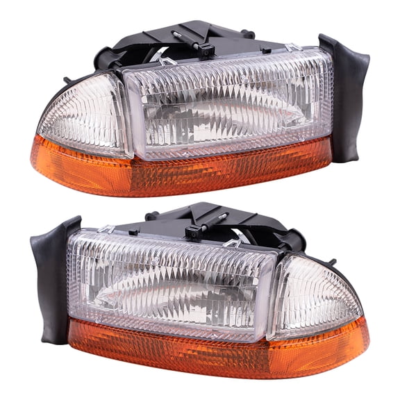 Brock Headlight for 1998-2004 Dakota Built From 8/18/97 Set 55055111AI 1998-2003 Durango