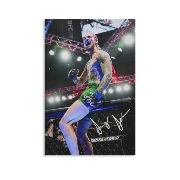 Sean O'malley Canvas Poster Wall Art Poster Gifts Bedroom Prints Home Decor Hanging Picture Canvas Painting Posters 16x24inch(40x60cm)
