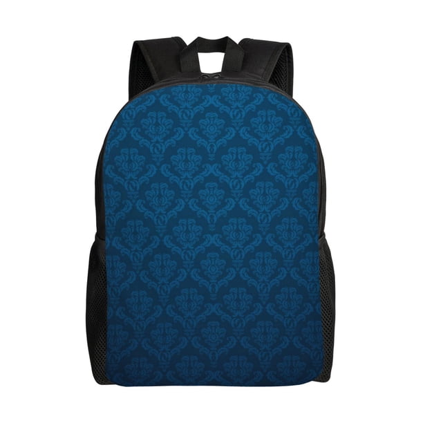 Balery Dark Blue Mochila - Mochila Estilosa y Duradera para Laptop de 15 Pulgadas con Tela Oxford Impermeable