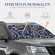 thumbnail image 4 of Fotbe Cherry Blossoms on Navy Background Juego de 2 Piezas de Parasoles para Parabrisas | Bloqueador Solar para Auto | Accesorios Plegables para Protección Solar Interior-Medium, 4 of 6