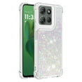 thumbnail image 3 of Phone Case for Motorola Moto G Play 5G 2025/Moto G Power 5G 2025 Cover Sparkle Glitter Floating Liquid Quicksand Shockproof Soft Silicone TPU Bumper Protective Cover Case, S6, 3 of 7