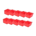 thumbnail image 2 of 10 piezas de tazas de jaula comederos de pájaros comederos de pollo multifuncional recipiente de agua al aire libre para pájaros para, 2 of 8