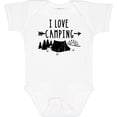 thumbnail image 3 of Inktastic I Love Camping- Tent and Trees Boys or Girls Baby Bodysuit, 3 of 5
