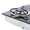 thumbnail image 3 of Mkyiongou LPG Cooktop Stainless Steel Boat Caravan RV Camper 2 Burners LPG Gas Stove Hob, 3 of 9