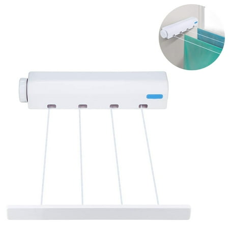 Spring Automatic Retractable Four/five Thread Clothesline Drying Rack ...