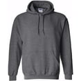 thumbnail image 2 of Gildan Hooded Sweatshirt Heavy Blend 18500 Small- Black, 2 of 4