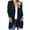 Navy, variant on Fesfesfes Cardigan for Women Casual Solid Knitting Loose Cardigan Long Sleeve Sweaters Tops Under $10