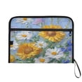 Accordion File Organizer with Zip Closure 13 Pockets Expanding File ...
