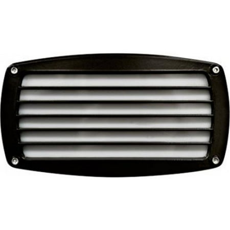 

Dabmar Lighting DSL1055-B 5W & 120V PL5 Striped Step Light - Black