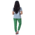 thumbnail image 5 of Nickelodeon Women's Teenage Mutant Ninja Turtles 2 Piece Pajama Set Jogger, 5 of 7
