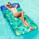 thumbnail image 1 of Piscina flotante Parentswell de gran tamaño, 185 x 90 cm, con reposacabezas, color verde, 1 of 6