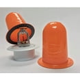 thumbnail image 2 of Funda de pintura temporal para rociadores contra incendios Coverdome, naranja, paquete de 25, 2 of 4