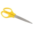 thumbnail image 1 of Paper Craft Yellow Plastic Handle Scissors 6.6", 1 of 3