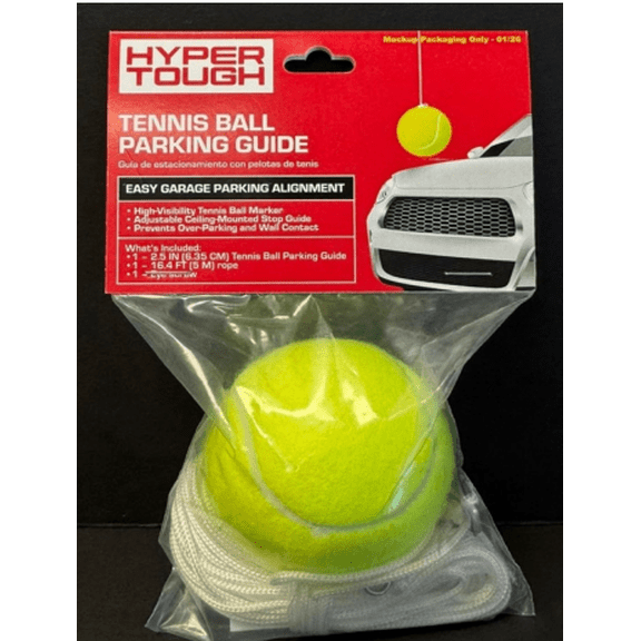 Hyper Tough Tennis Ball Parking Guide