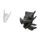 thumbnail image 5 of Estatua de gesto de roca, figura decorativa de resina para mesa, sujetalibros, estantes, escultura, adorno artístico único, ideal para regalar, hogar, 5 of 8